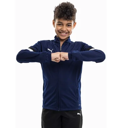 Спортивный костюм детский Puma Teamrise Blue/Black 658655-06