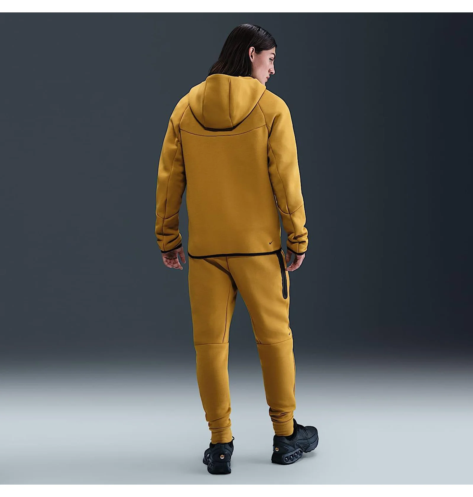 ᐉ Толстовка мужская Nike Tech Fleece Fz Wr Yellow HV0949-352