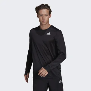 Лонгслів чоловічий Adidas Own The Run Long Sleeve Tee Black H58590