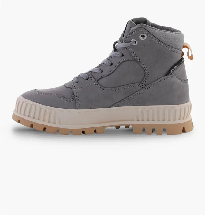 Черевики жіночі Palladium Pallashock Hi Snk Grey 98357-054-M