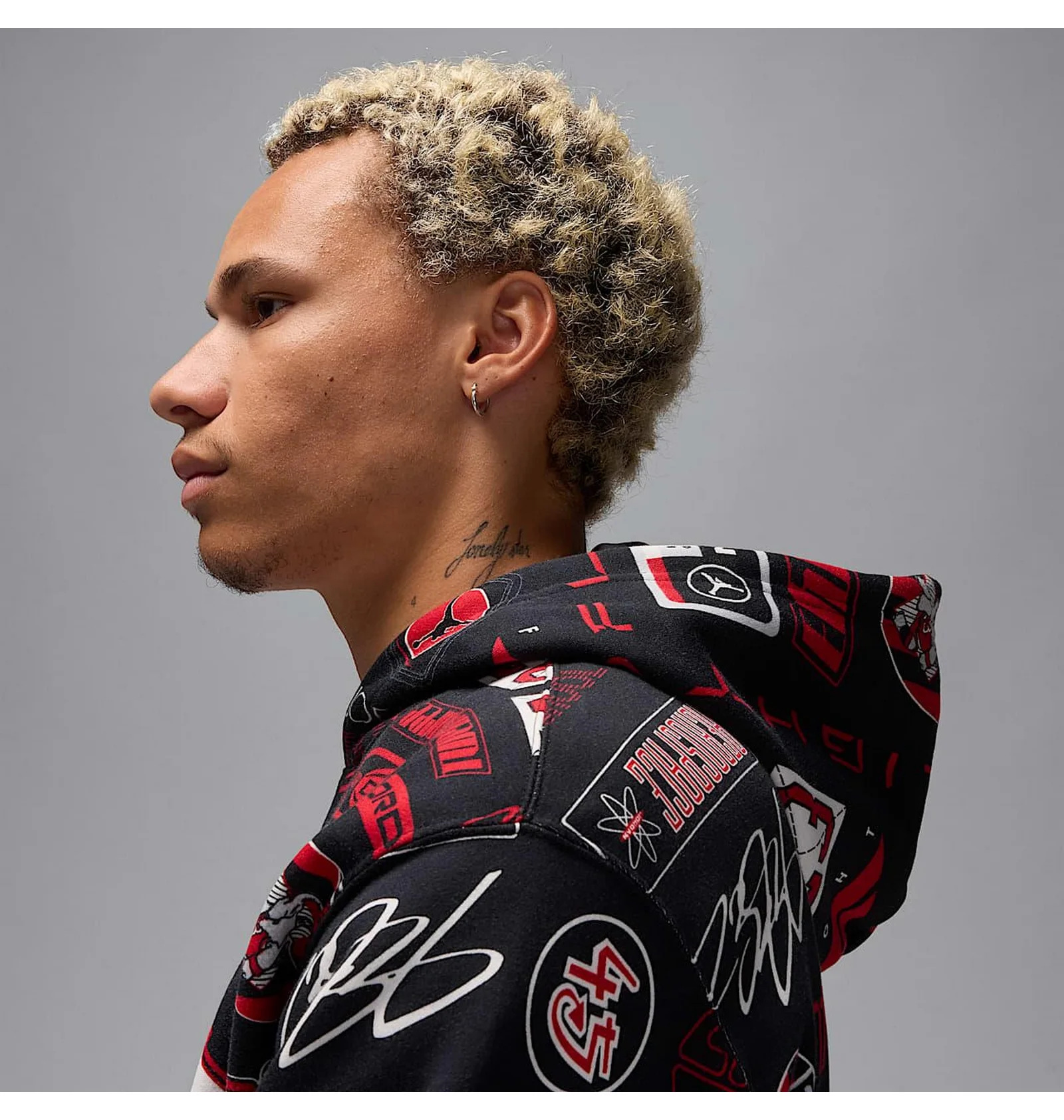 ᐉ Худі чоловіче Air Jordan Essentials Printed Fleece Multi HM7254