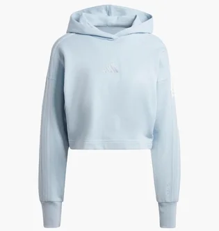 Худі жіноче Adidas All Szn French Terry 3-Stripes Light Blue IY6847