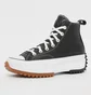 Кеды женские Converse Run Star Hike Canvas Platform Leather Black A04292C
