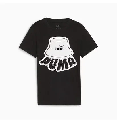 Футболка детская Puma Ess+ Mid 90S Graphic Tee Black 679720-01
