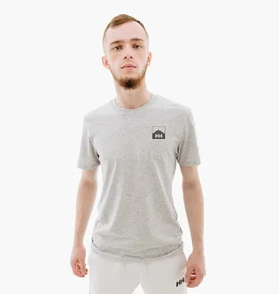 Футболка мужская Helly Hansen Nord Graphic Hh T-Shirt Grey 62979-949