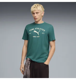 Футболка чоловіча Puma Class Graphic Turquoise 692226-41