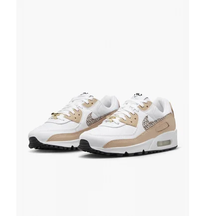 Кросівки жіночі Nike Air Max 90 White/Brown FB2617-100
