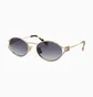 Солнцезащитные очки женские MIU MIU Grey/Gold 52YS-ZVN5D1-54