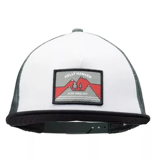Кепка унисекс Helly Hansen Flatbrim Trucker Cap White/Black 67155-003