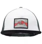 Кепка унисекс Helly Hansen Flatbrim Trucker Cap White/Black 67155-003