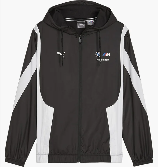 Толстовка мужская Puma Bmw M Motorsport Woven Jacket Black 625174-01