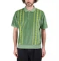 Поло мужское OBEY Pensa Velour Polo Green 131090073