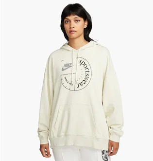 Худі жіноче Nike Sportswear Oversized French Terry Pullover Hoodie Beige FN7695-020