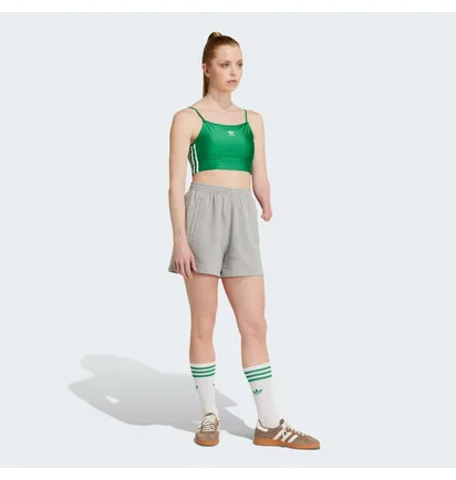 Шорты женские Adidas Essentials French Terry Shorts Grey IY7341