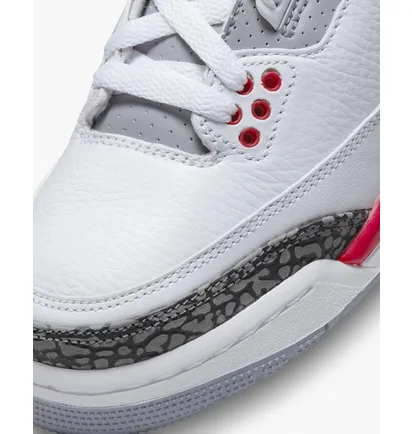 Кросівки дитячі Air Jordan Retro Fire Red (2022) (Gs) White Dm0967-160