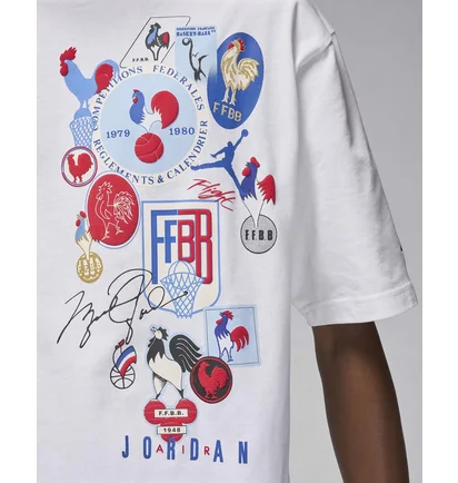 Футболка мужская Air Jordan T-Shirt Sport Basketball White FZ0955-100