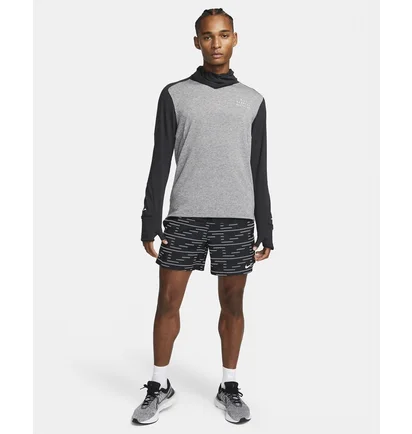 Кофта чоловіча Nike Therma-Fit Run Grey/Black Dq6522-010
