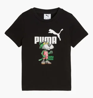 Футболка детская Puma Super Graphic Black 690798-01
