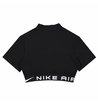 Футболка жіноча Nike Nsw Air Short Sleeve Crop Top Black FB8246-010