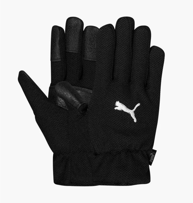 Перчатки вратарские унисекс Puma Football Winter Field Black 040014-01