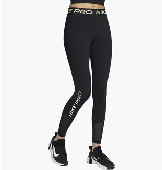 Легінси жіночі Nike Pro Mid-Rise Full-Length Leggings Black FB5687-010