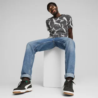 Футболка чоловіча Puma Ess+ Camo Aop Tee Grey 675943-01
