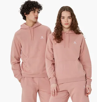 Худі унісекс Converse Go-To Embroidered Star Chevron French Terry Hoodie Pink 10023874-296