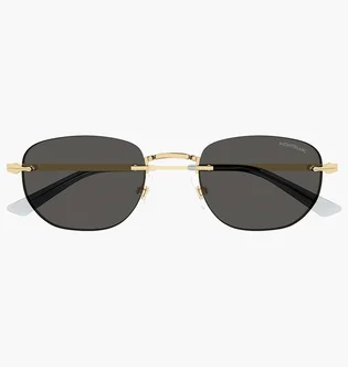Солнцезащитные очки MONT BLANC Grey/Gold MB0303S-001-53