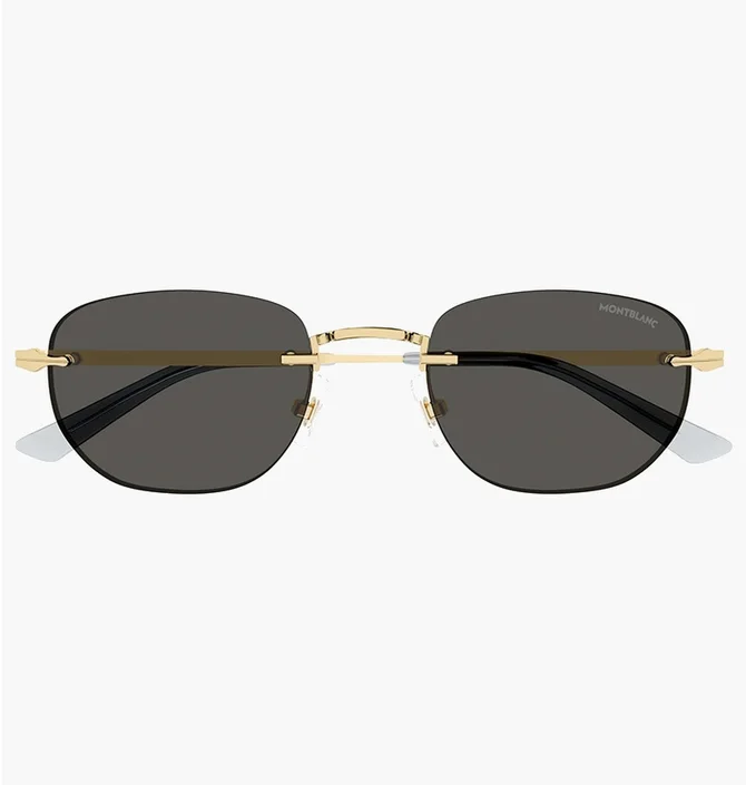 Сонцезахисні окуляри MONT BLANC Grey/Gold MB0303S-001-53