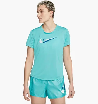 Футболка женская Nike Dri-Fit Swoosh Run Light Blue DD6478-392