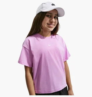 Футболка детская Nike Sportswear Essential Older Kids (Girls) T-Shirt Violet FZ5559-503