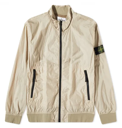 Куртка чоловіча Stone Island Crinkle Reps Jacket Beige 781542822-V0092