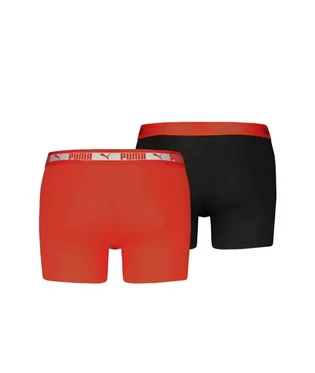 Труси чоловічі Puma Chromatic Boxers 2P (2 шт) Red/Black 701233664-004