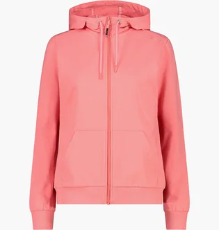 Толстовка жіноча CMP Jacket Fix Hood Peach 32D8016-B557