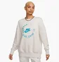 Світшот жіночий Nike Sportswear Phoenix Fleece Oversized Crewneck Sweatshirt Beige FD4234-030