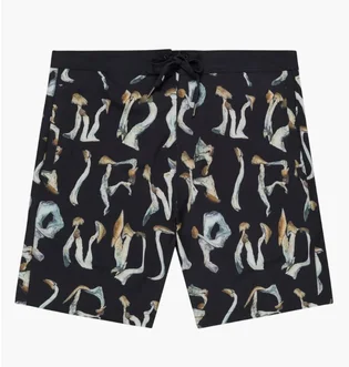 Шорты мужские RipNDip Is This Real Life Black RNDSUM24125