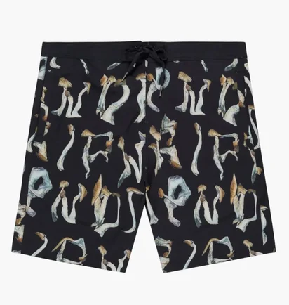 Шорты мужские RipNDip Is This Real Life Black RNDSUM24125