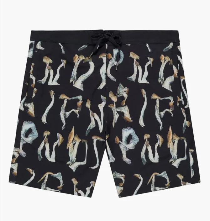 Шорты мужские RipNDip Is This Real Life Black RNDSUM24125