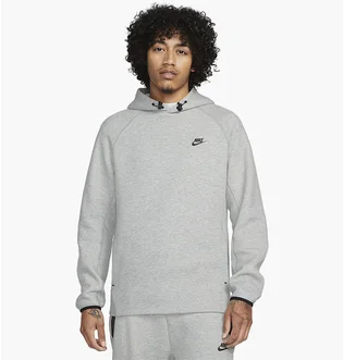 Худи мужское Nike Sportswear Tech Fleece Pullover Hoodie Grey FB8016-063