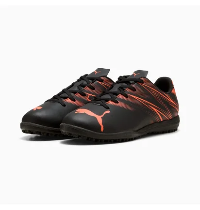 Сороконожки детские Puma Attacanto Black/Orange 107481-12