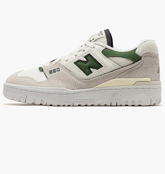 Кроссовки женские New Balance 550 White/Grey BBW550SG