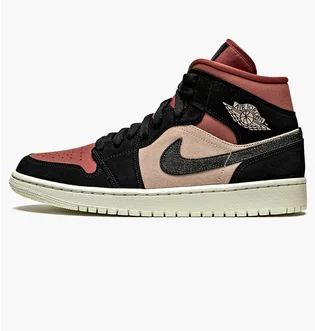 Кроссовки женские Air Jordan 1 Mid Canyon Rust Multi BQ6472-202