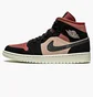 Кроссовки женские Air Jordan 1 Mid Canyon Rust Multi BQ6472-202