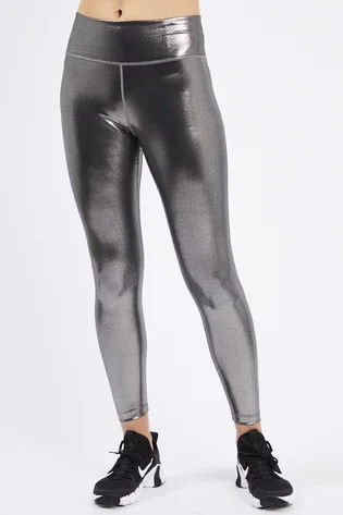 Легінси жіночі Nike One Icon Clash Shimmer Tights Metallic Cu6030-010