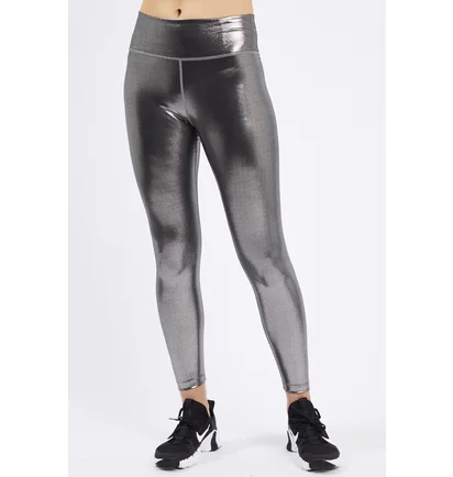 Леггинсы женские Nike One Icon Clash Shimmer Tights Metallic Cu6030-010