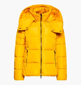 Пуховик жіночий CMP Woman Jacket Zip Hood Yellow 31K2836-R409