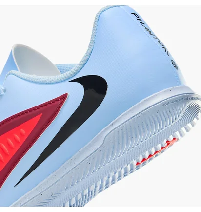 Футзалки дитячі Nike Phantom 6 Low Club Ic Light Blue/Red HQ2031-400