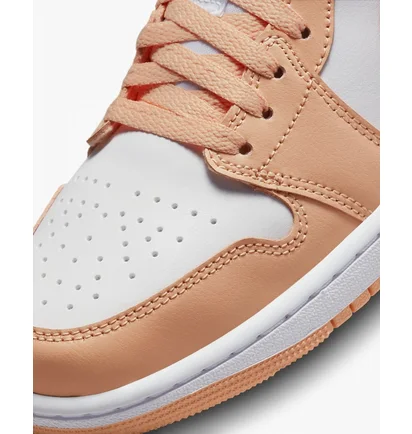 Кросівки жіночі Air Jordan 1 Low WomenS Shoes Orange/White DC0774-801