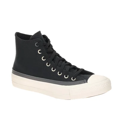 Кеди унісекс Converse All Star High Double Platform Black A16594C