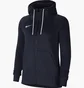 Толстовка жіноча Nike Hooded Sweatshirt W Nk Flc Park20 Fz Hoodie Black CW6955-451